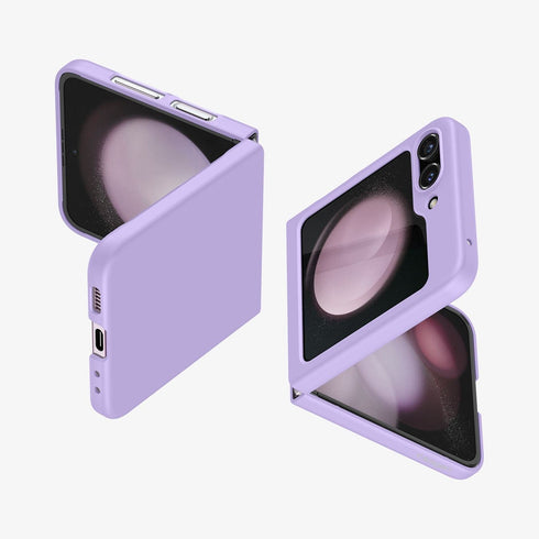 ACS06229 - Galaxy Z Flip 5 Case AirSkin in black showing the back